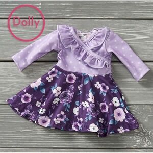 Dolly Dress By Pete And Lucy Amethyst Garden  New